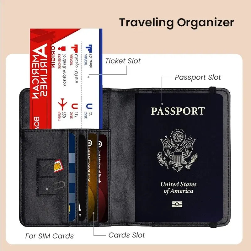 Passport Cover Wallet Holder